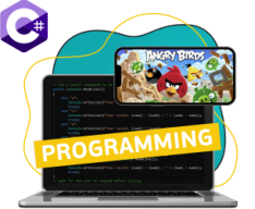 Программирование на C#. Удивительный мир 2D-игр - КИБЕРшкола программирования для детей, компьютерные курсы для школьников, начинающих и подростков - KIBERone г. Белебей