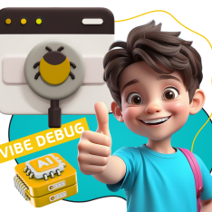 Тестирование & Vibe Debug. Охотники за багами - КИБЕРшкола программирования для детей, компьютерные курсы для школьников, начинающих и подростков - KIBERone г. Белебей