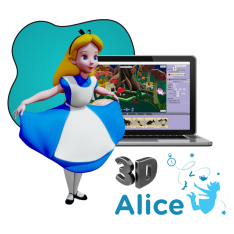 Alice 3d - КИБЕРшкола программирования для детей, компьютерные курсы для школьников, начинающих и подростков - KIBERone г. Белебей
