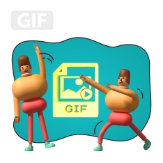 Gif-анимация - КИБЕРшкола программирования для детей, компьютерные курсы для школьников, начинающих и подростков - KIBERone г. Белебей