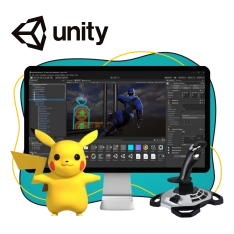 Мир игр на Unity 2D на популярном движке + AI-помощники - КИБЕРшкола программирования для детей, компьютерные курсы для школьников, начинающих и подростков - KIBERone г. Белебей