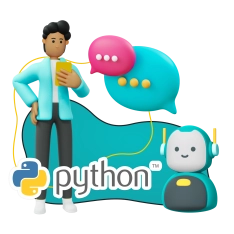 Умный чат-бот на Python на Telegram - КИБЕРшкола программирования для детей, компьютерные курсы для школьников, начинающих и подростков - KIBERone г. Белебей