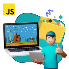 JavaScript + AI. Проектное обучение + геймификация + AI-помощники - КИБЕРшкола программирования для детей, компьютерные курсы для школьников, начинающих и подростков - KIBERone г. Белебей